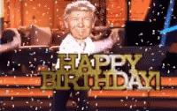 Happy Birthday Trump GIF - Happy Birthday Trump Greetings GIFs