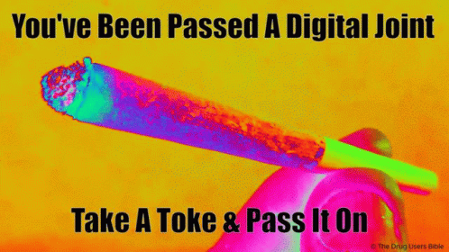 Digital Joint Cannabis GIF - Digital Joint Cannabis Joint GIFs