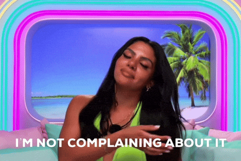 Not Complaining Huda GIF