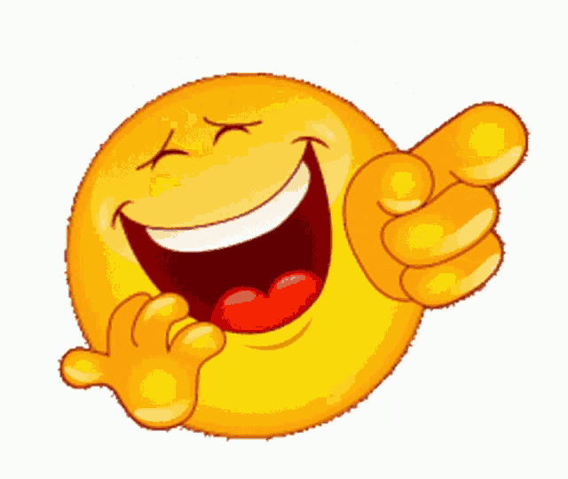 a crying smiley face with its eyes closed