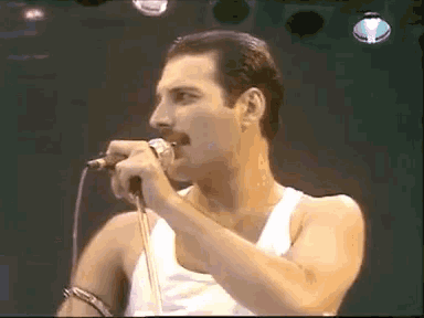 Queen 80s Freddie GIF - Queen 80s Freddie Freddie Mercury GIFs