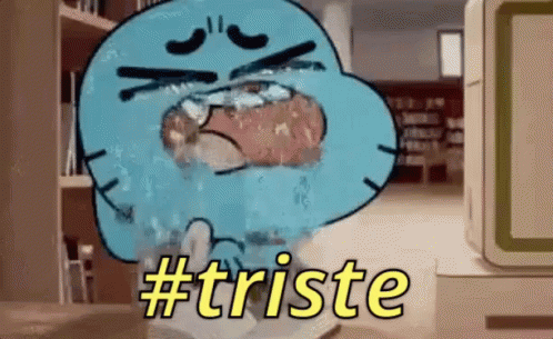 O Incrível Mundo De Gumball / Triste / Choro / Que Tristeza GIF - Tears Cry Sad GIFs