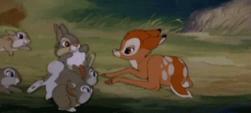 Disney Bambi GIF - Disney Bambi Bunnies GIFs