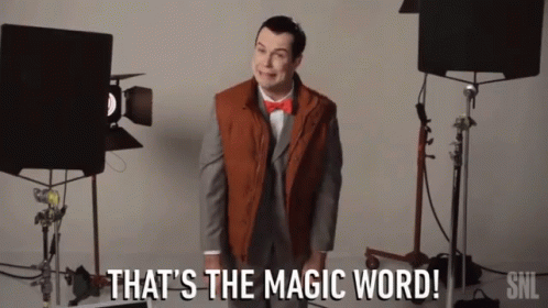Thats The Magic Word Keyword GIF - Thats The Magic Word Magic Word Keyword GIFs