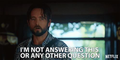 Not Answering No Answer GIF - Not Answering No Answer Question GIFs
