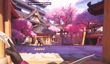 a screenshot of a video game with a not enough players message