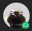 a person with a flower in their hair is in a circle with a green icon .
