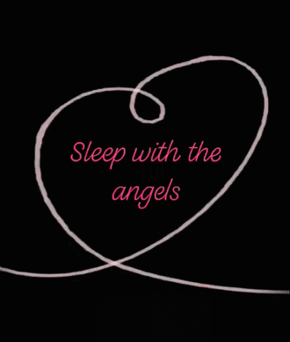 Sleep With Angels Heart GIF - Sleep With Angels Heart Love GIFs