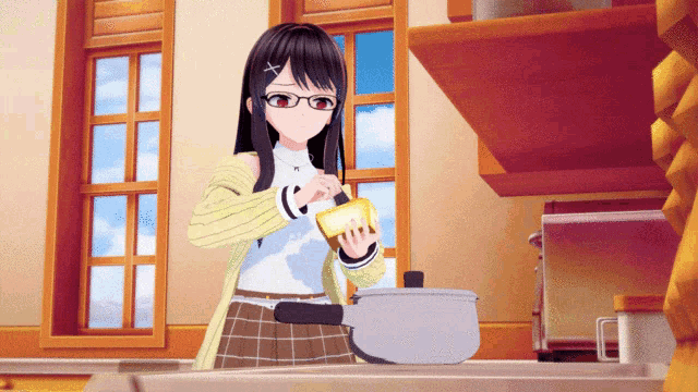 Cooking Anime GIF