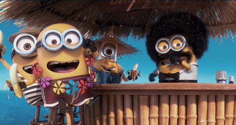 Holiday GIF - Despicable Me Minions Vacation GIFs