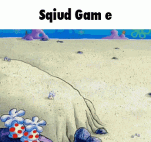 Squid Game Spongebob GIF - Squid Game Spongebob GIFs