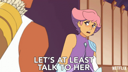 Lets At Least Talk To Her Glimmer GIF - Lets At Least Talk To Her Glimmer Shera And The Princesses Of Power GIFs