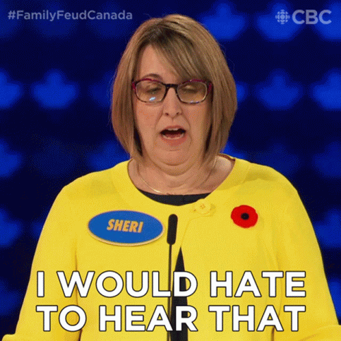 I Would Hate To Hear That Family Feud Canada GIF - I Would Hate To Hear That Family Feud Canada Sorry To Hear That GIFs