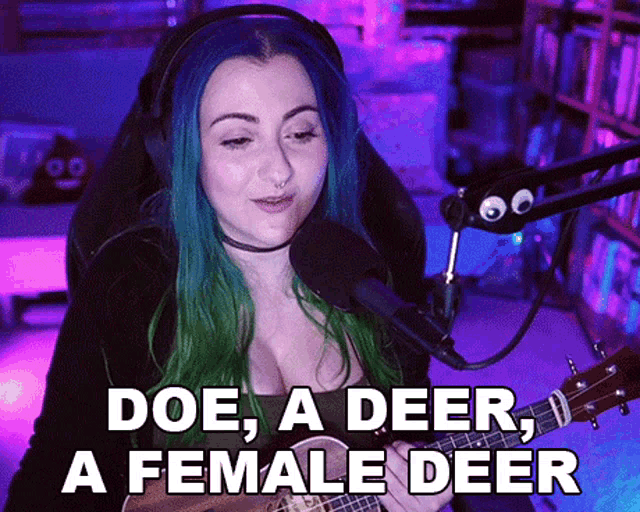 Doe A Deer A Female Deer Kayt GIF - Doe A Deer A Female Deer Kayt Afkayt GIFs