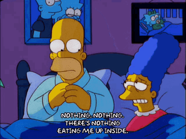 Homer Simpson Everything Is Fine GIF - Homer Simpson Everything Is Fine Nothing GIFs
