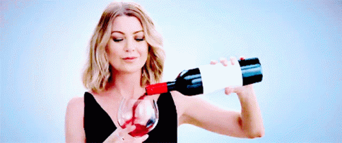 Ellen Pompeo Wine GIF