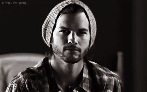 His Attempts At Growing A Beard. GIF - Ashton Kutcher Real Men Real Men Dont Buy Girls GIFs