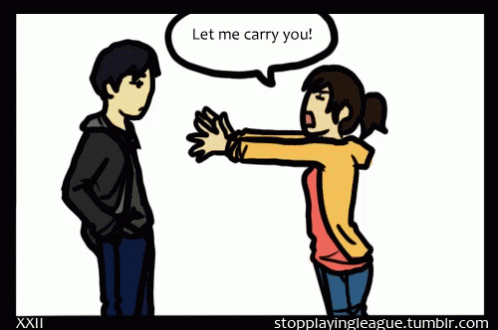 Couple Let Me Carry You GIF - Couple Let Me Carry You Piggy Back Fail GIFs