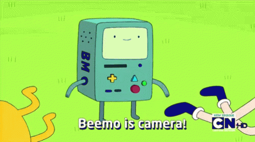 Beemo Is A Camera! GIF - Adventuretime Camera GIFs