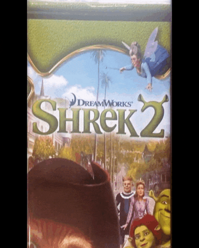 a dvd of shrek 2 by dreamworks