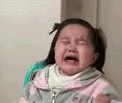 When You'Re Sad But Gotta Eat GIF - Baby Asian Sad GIFs