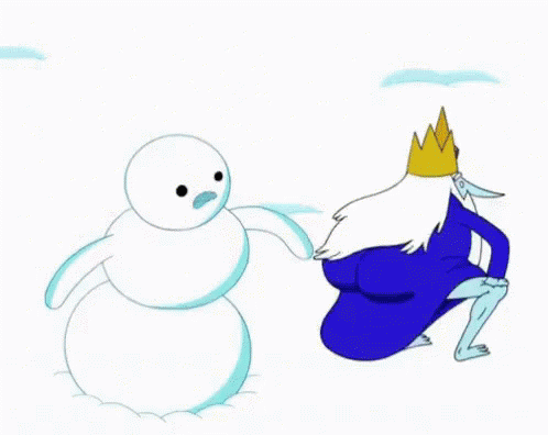 Snowday GIF - Snow Snowman Ice King GIFs