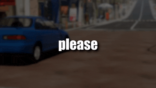 a blurry picture of a street with the words expectations