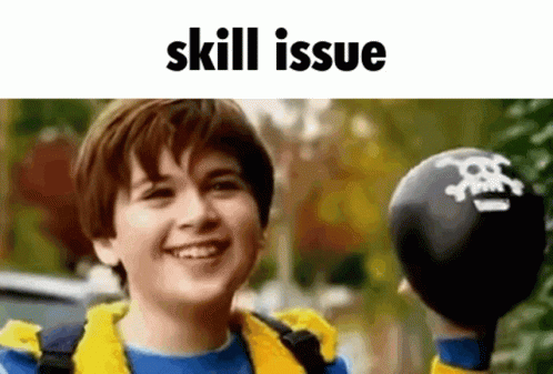 Horrid Henry Skill Issue GIF - Horrid Henry Skill Issue Meme GIFs