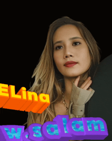 a picture of a woman with the name elina w.salam above her