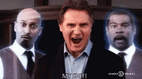 Liam Neeson Key And Peel GIF - Liam Neeson Key And Peel My Shit GIFs