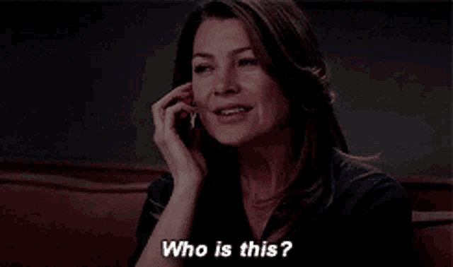 Greys Anatomy Meredith Grey GIF - Greys Anatomy Meredith Grey Who Is This GIFs