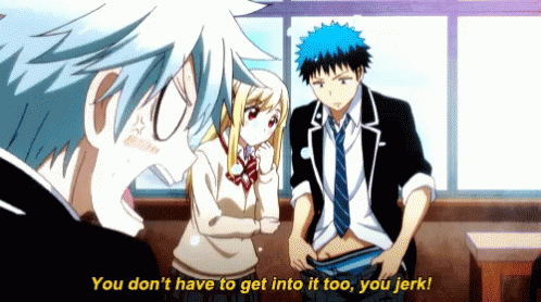 Anime Mad GIF - Anime Mad You Dont Have To Get Into It GIFs