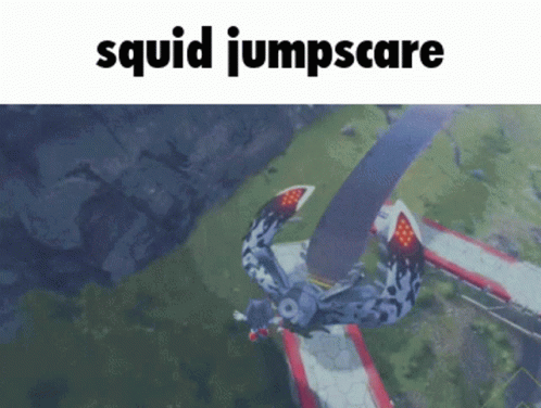 Sonic Frontiers Sonic Frontiers Squid GIF - Sonic Frontiers Sonic Frontiers Squid Squid Jumpscare GIFs