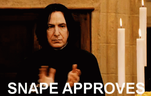 Clap Clap GIF - Severus Snape Harry Potter Clapping GIFs