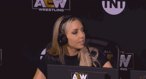 Allie Commentary GIF - Allie Commentary Aew GIFs
