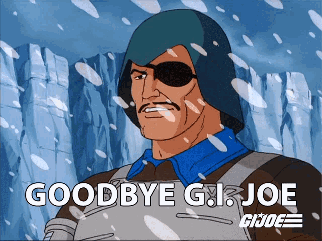Goodbye Gi Joe Major Bludd GIF - Goodbye Gi Joe Major Bludd Gi Joe A Real American Hero GIFs