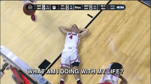 What Am I Doing With My Life? GIF - Ncaa Ohio State GIFs