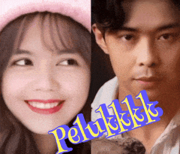 a picture of a woman and a picture of a man with the words peluk111 written on the bottom