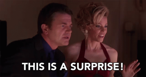 This Is A Surprise Gail GIF - This Is A Surprise Gail Elizabeth Banks GIFs