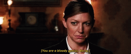 Lot Ava Sharpe GIF - Lot Ava Sharpe You Are A Bloody Genius Barry GIFs