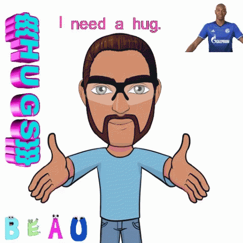Give A Hug Boulenin GIF - Give A Hug Boulenin I Need A Hug GIFs