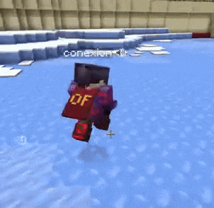 a person in a video game is wearing a red shirt with the letter df on it
