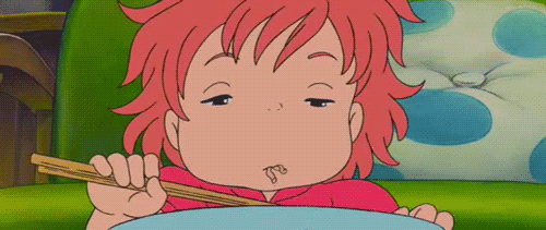 Me After Lunch At Work… GIF - Sleepy Ponyo GIFs