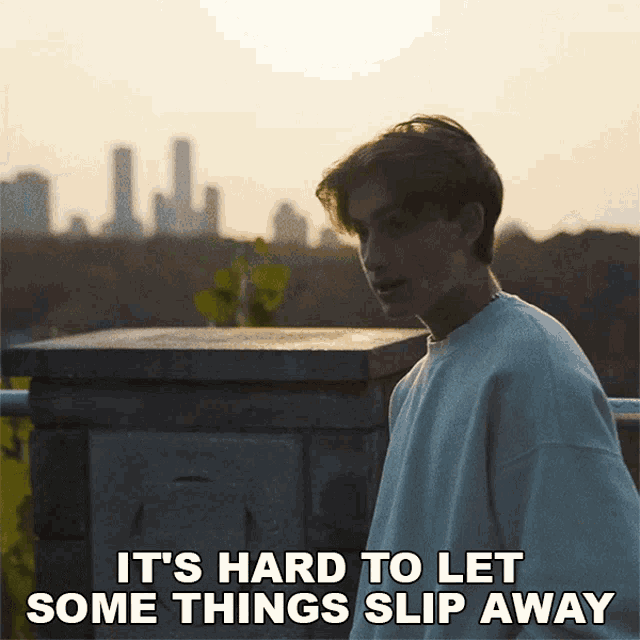 Its Hard To Let Something Slip Away Flaws GIF - Its Hard To Let Something Slip Away Flaws Johnny Orlando GIFs