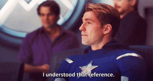 I Understood That Reference GIF - Captainamerica Marvel Avengers GIFs