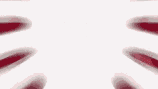 a close up of a spider-man logo on a red and white background .