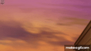 a cartoon drawing of a mountain with the words make a gif.com on the bottom