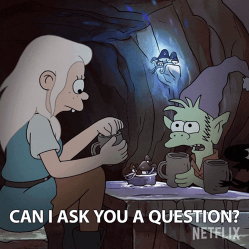 Can I Ask You A Question Elfo GIF - Can I Ask You A Question Elfo Bean GIFs