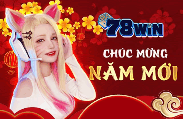 a woman in a fox costume with 78 win written on the top