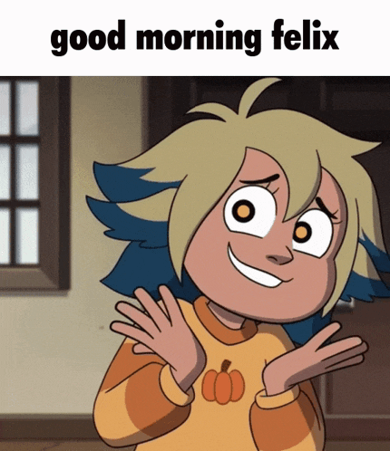 Gecky And Friends Good Morning GIF - Gecky And Friends Good Morning Felix GIFs